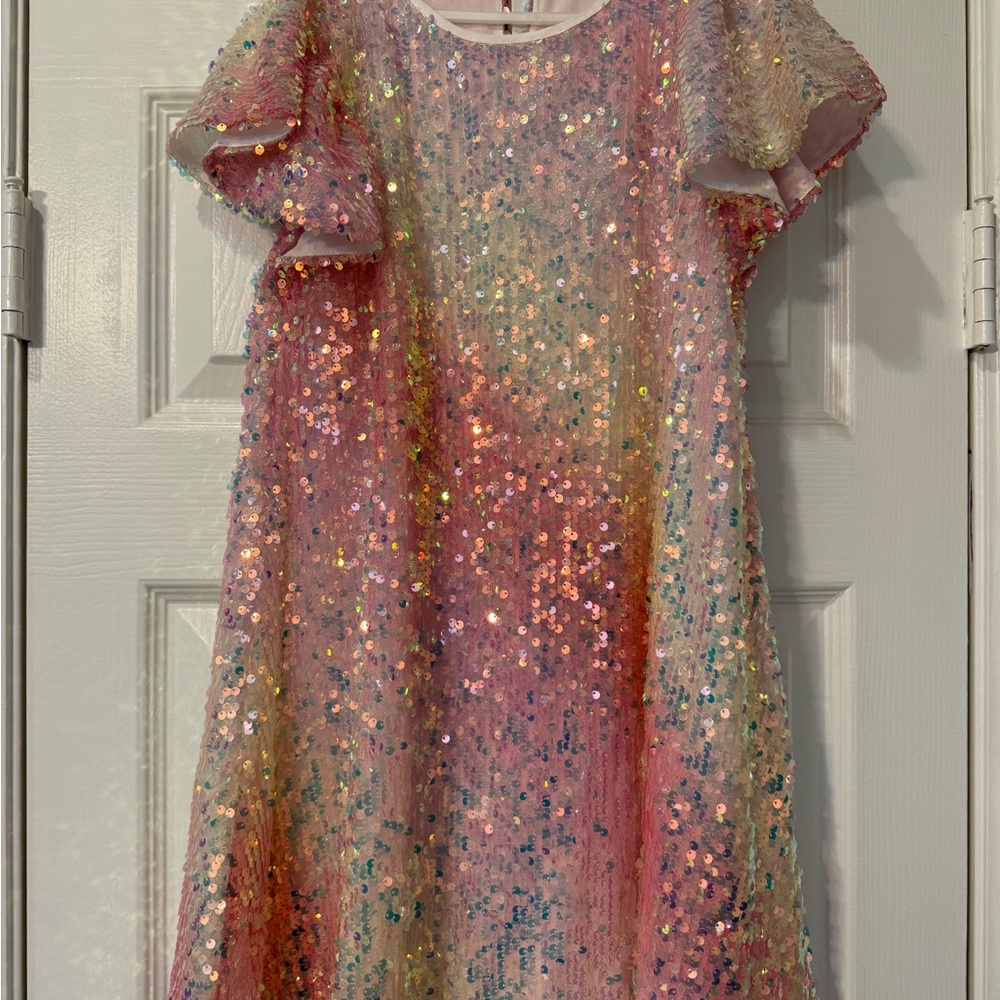 Sparkling Sequin Kids Dress